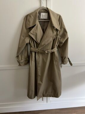 Mango Beige Trench Coat with Belt